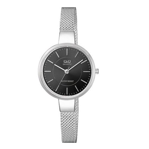 Buy Q Q Qa17j2y Stainless Steel Analog Ladies Watch Online At Low Prices In India Amazon In