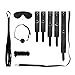 Luck7DZ 7Pcs Black R’estraints Kit for Sěx, Restraints Sěx Play for Couples, Bed Bondage Romance R’estraint Sěx Sunglassesthumb 1