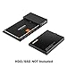 Inateck 2.5 Inch USB 3.0 Hard Drive Enclosure External Case for 9.5mm 7mm SATA/HDD/SSD with 3 Ports USB 3.0 Hub, UASP Supported, Tool-Free(FE2007)