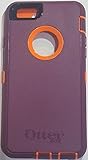 OtterBox Defender Case Iphone 6 6s Bulk Packaging Damson/Orange (Case Only)