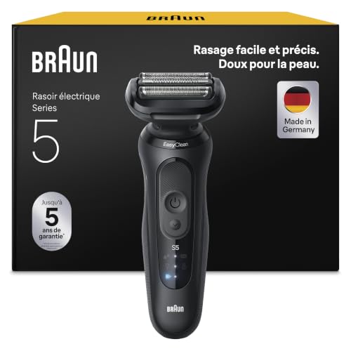 Braun Rasoir Electrique Homme Series 5 52-N1000SI Noir