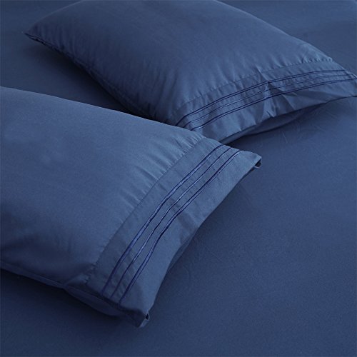 SONORO KATE Bed Sheets Super Soft Microfiber 1800 Thread Count Luxury