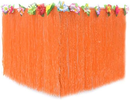 Zhizhen Hawaii table skirt,table decroration party decroration for DIY Garden Birthdays housemade costume festival halloween Xmas