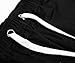 HEMOON Mens Regular Fit Twill Chino Harem Jogger Pants Medium P06-Black