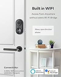 Revolo WFV01 Smart Lock with Camera, WiFi Smart