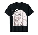 Ahegao T-Shirt Manga Tee Anime Sexy Face T-Shirt Comics
