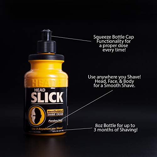 HeadBlade HeadSlick Shave Cream 8 oz