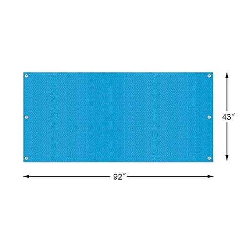 TANCHEN 52" x 90" Outdoor Swingset Shade Kids Playground Roof Canopy Waterproof Cover Replacement Tarp Sunshade
