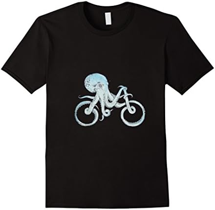 Mens OCTOPUS BIKE HERO SHOT TSHIRT ALL SIZES Large Black