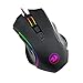 Redragon S101-BB PC Gaming Keyboard Mouse Combo RGB LED Backlit Wired with Macro & Multimedia Keys, 8 Buttons RGB Backlit Mouse 7200 DPI for Windows Computer Gamers (Gaming Mouse and Keyboard Set)thumb 4