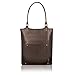 Solo New York Chambers 16 Inch Premium Leather Laptop Bucket Tote, Espresso