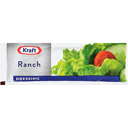 Kraft Ranch Single Serve Salad Dressing (1 oz Packets, Pack of 100
