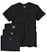 Fruit of the Loom Men's Pocket Crew Neck T-Shirt - X-Large - Black (Pack of 4)