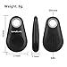 Sunny&Lucky 2pcs Smart Finder Bluetooth Locator Pet Tracker Alarm Wireless Anti-Lost Sensor Remote Selfie Shutter Seeker for Kids Bag Wallet Keys Car Smartphone［Random Color］
