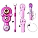 Dimandar Kids Musical Stand Microphone Toy Educational Music Toys with Colorful Light for Boys Girls 1PC