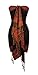 Peach Couture Women's Ravishing Reversible Jacquard Paisley Shawl Wrap Pashmina Black red