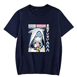 YUYEADZ Hoshimachi Suisei T-Shirt Women Men