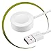 Joselinen Compatible with Apple Watch Magnetic Wireless Charger Pad Charging Cable Cord Compatible with Apple Watch iwatch 38 mm/42 mm Series 1/2/3/4, 3.3Ft White