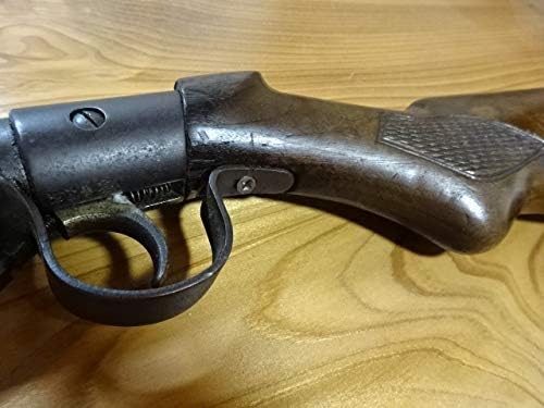 Amazon 中折れ式 空気銃 懸吊式無税証 銃口 チャンバー詰め有り モデルガン エアーガン 装飾銃 木製ストック おもちゃ ホビー