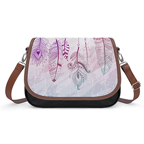 Native American Indian Dream Catcher Women's Vintage Crossbody Shoulder Bag  Leather Handbags Small Purse in Oman Whizz