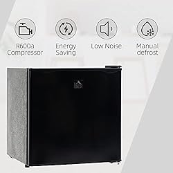 HOMCOM Mini Freezer Countertop, 1.1 Cu.Ft Compact