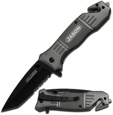 AlphaNumeric Engravers Personalized Tac-Force Knife Free Engraving (TF-434)