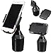 Islandse Weathertech CupFone Universal Adjustable Cup Holder Car Mount for Cell Phones Black