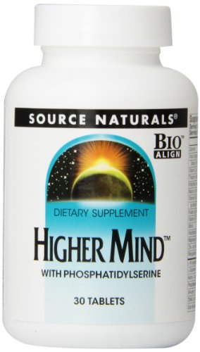 Source Naturals Higher Mind, Smart Nutrients for the Performance of a Lifetime 30 Tablets