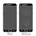 OnePlus 5 Screen Protector , Linboll [Case-Friendly][No Bubble][Easy to Install] PET HD Screen Protector Film for OnePlus 5 (Black) - 3 Pack