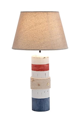 Deco 79 28750 Wood Buoy Table lamp 24