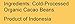 Earth Circle Organics Balinese Cacao Nibs 100% Raw, 8 Oz
