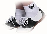 Hip Hop 50s Shop Womens Saddle Oxford Shoes 7.5