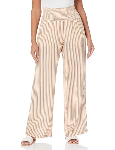 Billabong Women’s New Waves Stripe Pant, So Tan, Small