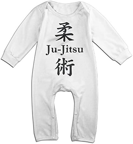 XiaoLiXun Ju Jitsu Logo Baby's Clothes White