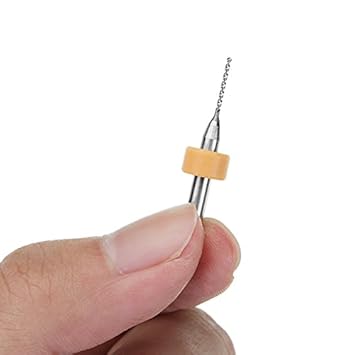 Generic 10Pcs 0.8 Mm Pcb End Mill Engraving Bits 3.175 Mm Shank Cemented Carbide Cnc Cutting Drills