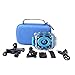 Aenllosi Hard Carrying Case Replacement for Ourlife/PROGRACE Children Kids Camera with Video Recorder Includes 8GB Memory Card (Blue)