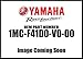 YAMAHA FJR1300A/ES 2009-2018 BLACK TANK PROTECTOR PAD WITH FJR LOGO