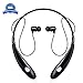Atill Wireless 4.0 Bluetooth Sport Headphones Earbuds Built-in Microphone In-ear Stereo Earphones Running Neckband Headset with Noise Cancellation Technology for iPhone and Android Smartphones(Black)