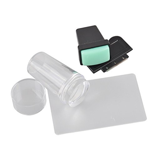 Biutee 15Pcs Nail plate set 13 pcs Nail Plates + 2 Stamper Scraper Sets Nail Art Stamping Plates Nail Stamp Plate Nail Art Tools