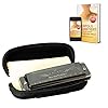 XALANI Mundharmonika inkl. Soft Case und Pflegetuch I Bonus: E-Book gratis I C-Dur Blues Harp mit Profi Klang