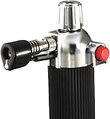 KitchenCraft Refillable Cook’s Blow Torch with Adjustable Flame 9x16.5 cm view 3