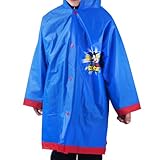 Mickey Mouse Boys Blue Rain Slicker Raincoat (M (4/5))