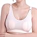 UTOVME Womens Wireless Maternity Motherhood Nursing Hands Free Pumping Bra