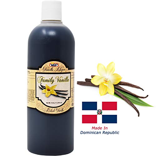 Black Vanilla Extract from Dominican Republic 8 Oz