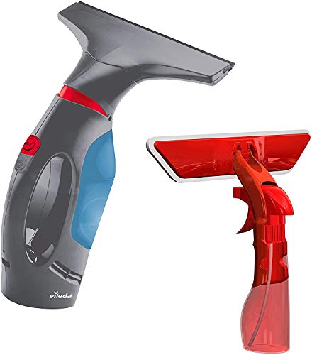 Vileda Windomatic Power Set Aspirateur Pour Fenêtre Avec Accessoire Spray