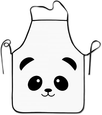 Panda Glitter Personalized Chef Aprons