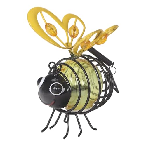 Luces Solares De Abeja Para Exterior, Luz Solar Colgante Con Forme De Animal, Luz LED De Simulación De Insectos, Lámpara Solar De Jardín Sostenible Para Decoración Exterior