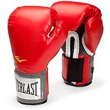 Everlast Pro Style Training Gloves (Red, 14 Oz.)