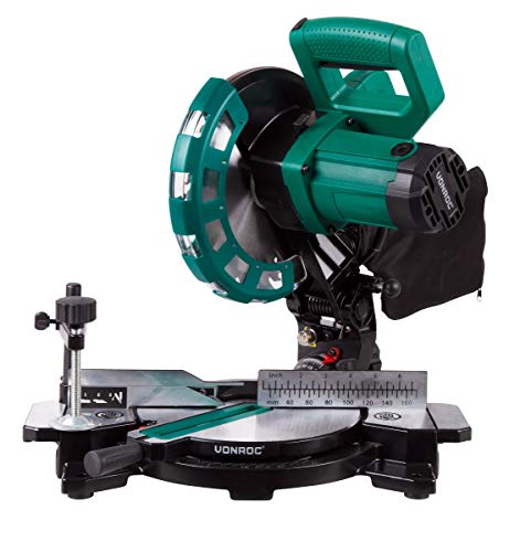 VONROC Kapp- und Gehrungssäge 1700W - Ø 216 mm Sägeblatt mit 40 Sägezähnen - mit Laser – Bild 6