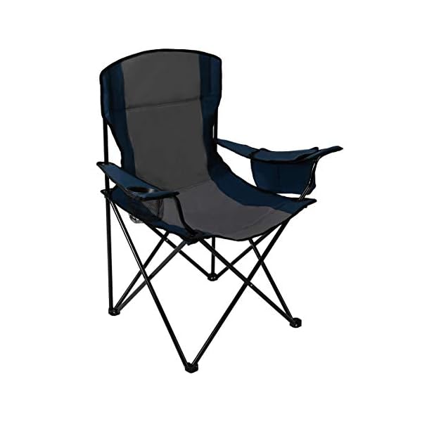 Pacific Pass Full Back Quad Chair for Outdoor and Camping with Cooler